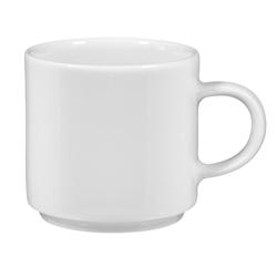 (12 pcs) SELTMANN WEIDEN | Mocha cup – Savoy – 90 ml demitasse espresso – White porcelain