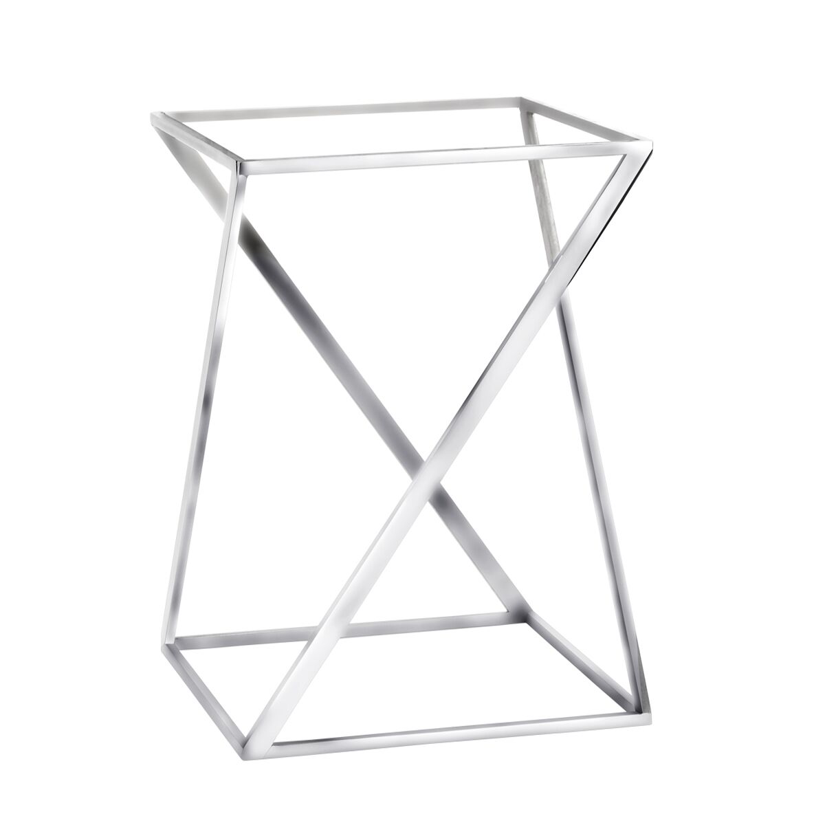 Présentoir buffet / étagère - incl. 1 bol en mélamine - rectangulaire