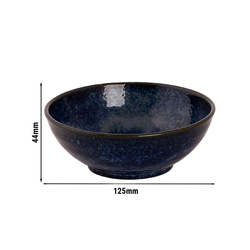 (12 Stück) KIRYU - Schüssel - 25 cl - Ø 12,5 cm - Blau	