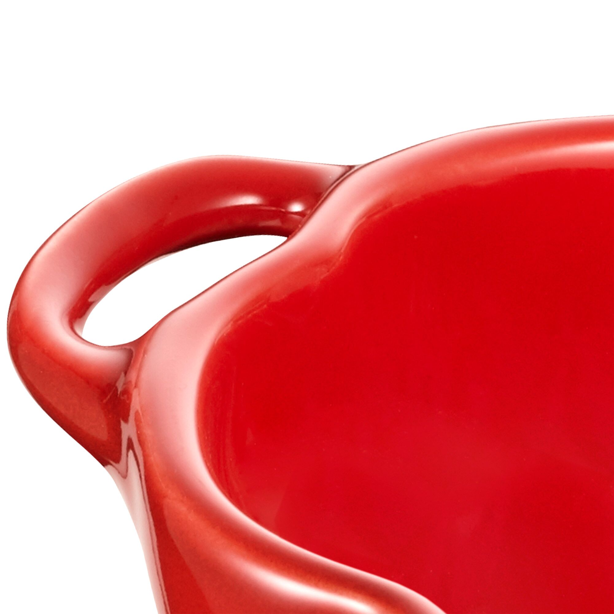 STAUB | CERAMIQUE - Cocotte - Forme Tomate- Ø 160mm - Céramique - Rouge cerise