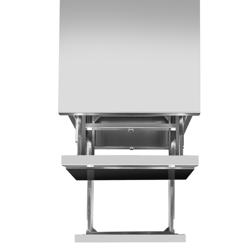 Çekmece dolabı- Siyah - Titanyum - 400x660mm - 2 çekmeceli