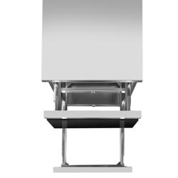 Lådskåp - svart titan - 400x560mm - 2 lådor