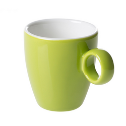 BART COLOUR CAFE- فنجان اسپرسو - 65 میلی لیتر - لیمویی - (6 عدد)
