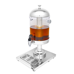 Dispensador de zumo de acero inoxidable - 1x 7,5 litros