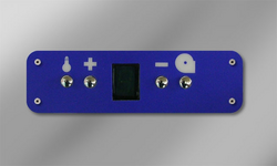 Exaustor de parede 1,0 m - com motor, controlador, filtro e lâmpada