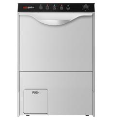 Gläserspülmaschine - Manuell - 5 kW - mit Reiniger-, Klarspüler- & Laugenpumpe