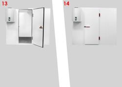 Hűtési szoba 1,73 x 1,91 m - magasság: 2,1 m - 5,37 m³