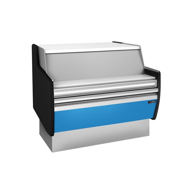 Comptoir de caisse - 990 mm - Panneau frontal bleu clair