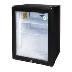 GASTRO-COOL | Congelador para minibar - 51 litros - con 1 puerta de cristal - negro