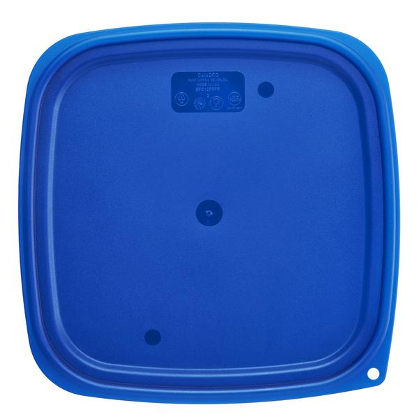(6 stuks) CAMBRO | CAMSQUARES® - Deksel voor FreshPro - voor 11,4 liter, 17,2 liter & 20,8 liter - Blauw