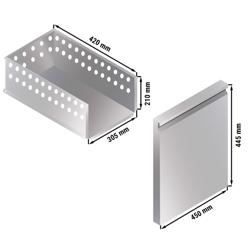 Cocktail voorbereidingstafel - 1600mm - 235L, 3 lades & 230V stopcontact