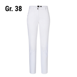 Karlowsky - calça feminina de 5 bolsos - branca - tamanho: 38