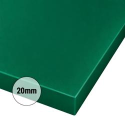 Tábua de cozinha -  32,5 x 53 cm - Espessura: 2 cm - Verde