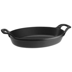 STAUB | SPECIALITIES - Tepsija za pečenje - Ovalna - 320 mm - Lijevano željezo - Crna boja 