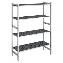 Alüminyum Raf - 1200x560x1800mm - Taşıma Kapasitesi:900kg