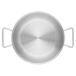 ZWILLING | Wok Pan Ø 30 cm – Sigma Clad Bottom - Induction & Oven‑Safe 200°C - Dishwasher‑Safe - Wide Rim