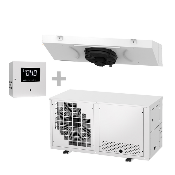 Split koelunit - voor max. 15 m³ - Beschermingsklasse IP 51