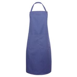 (6 pieces) KARLOWSKY | Chef Denim-Style Bib Apron – Vintage Blue - Cross-Back - 710×950 mm