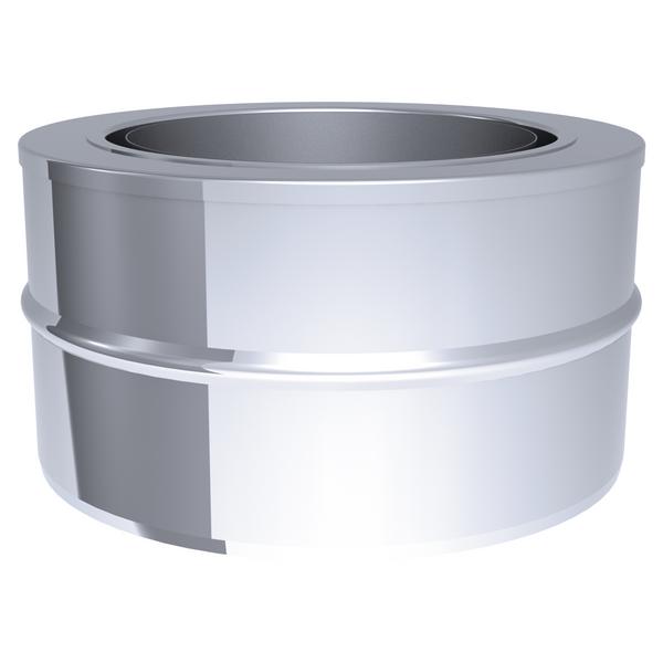 Chimney Cap - in Stainless Steel - for Outer Pipe Ø 250 mm - Ø 200 mm