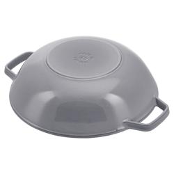 STAUB | SPECIALITIES -  Wok con coperchio in vetro - Ø 300 mm - Ghisa - Grigio grafite