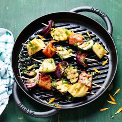 STAUB | GRILL PANS - Pure Grill - Ø 300mm - Gietijzer - Zwart