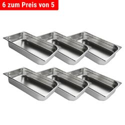 Λεκάνη GN 1/1 ανοξείδωτος Χάλυβας - Bάθος: 65 χλσ.