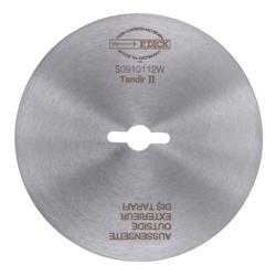 F. DICK | Doner Kebab Slicer Blade Ø100 mm – smooth edge - stainless steel - Made in Europe