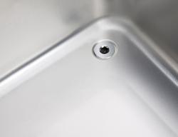Электрическая водяная баня (Bain-Marie) - 1,2 кВт - для GN 1/1 высотой 150 мм - со сливным краном