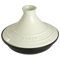 STAUB | SPECIALITIES - Σκεύος Tajine - Ø 280mm - Χυτοσίδηρος - Κρέμ