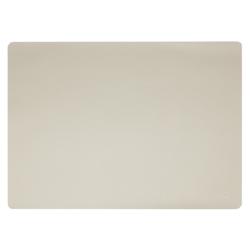(12 st) bordstablett James - i elegant läderlook - 33x46 cm - taupe
