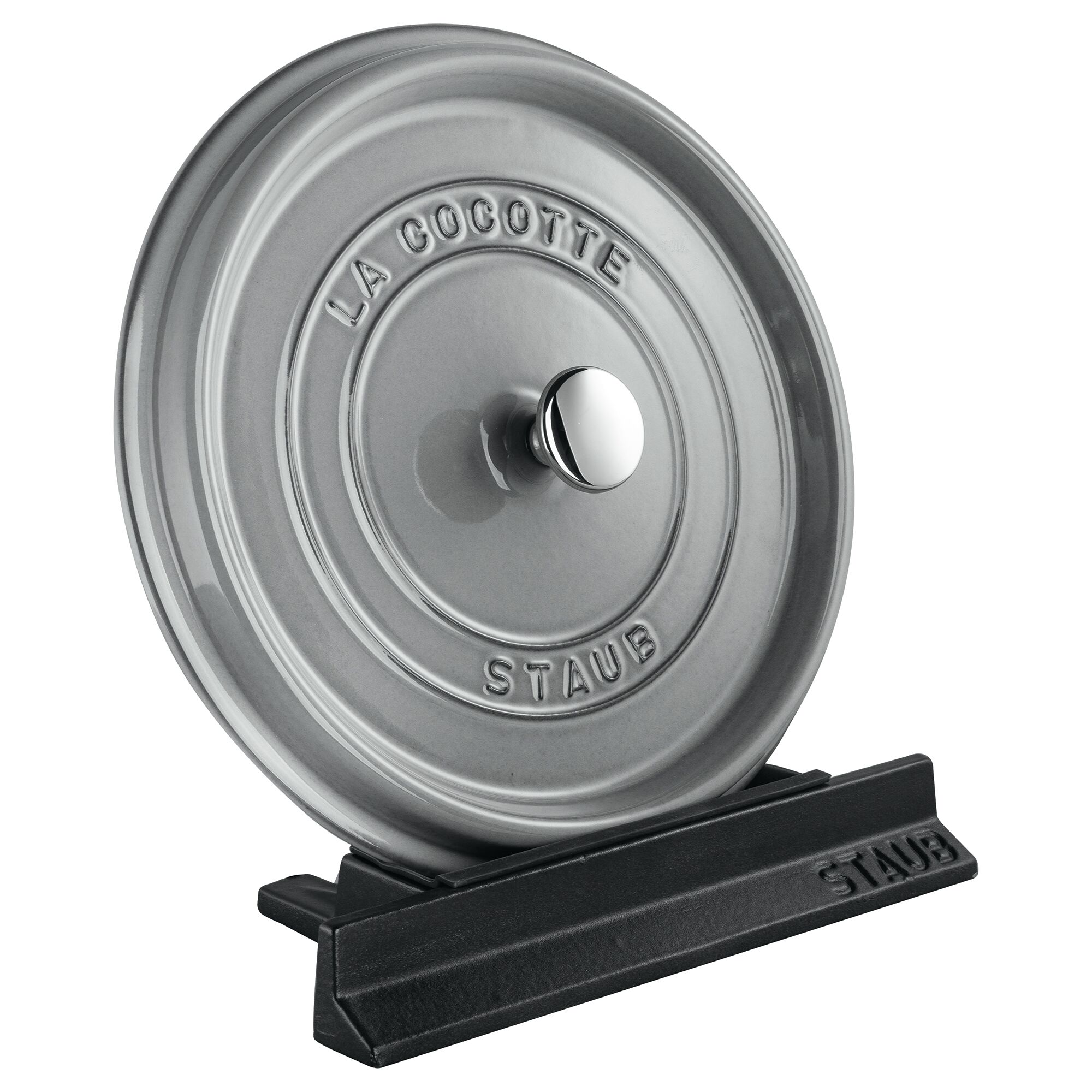 STAUB | Support pour couvercle - 200x330mm - Fonte - Noir