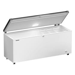 LIEBHERR commercial chest freezer - 1885 x 720 mm - 542 litres - stainless steel lid
