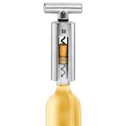 (1 piece) ZWILLING | Sommelier Corkscrew – 18/10 Stainless Steel, Matt, 190 mm, Non‑Stick Spindle, Ergonomic
