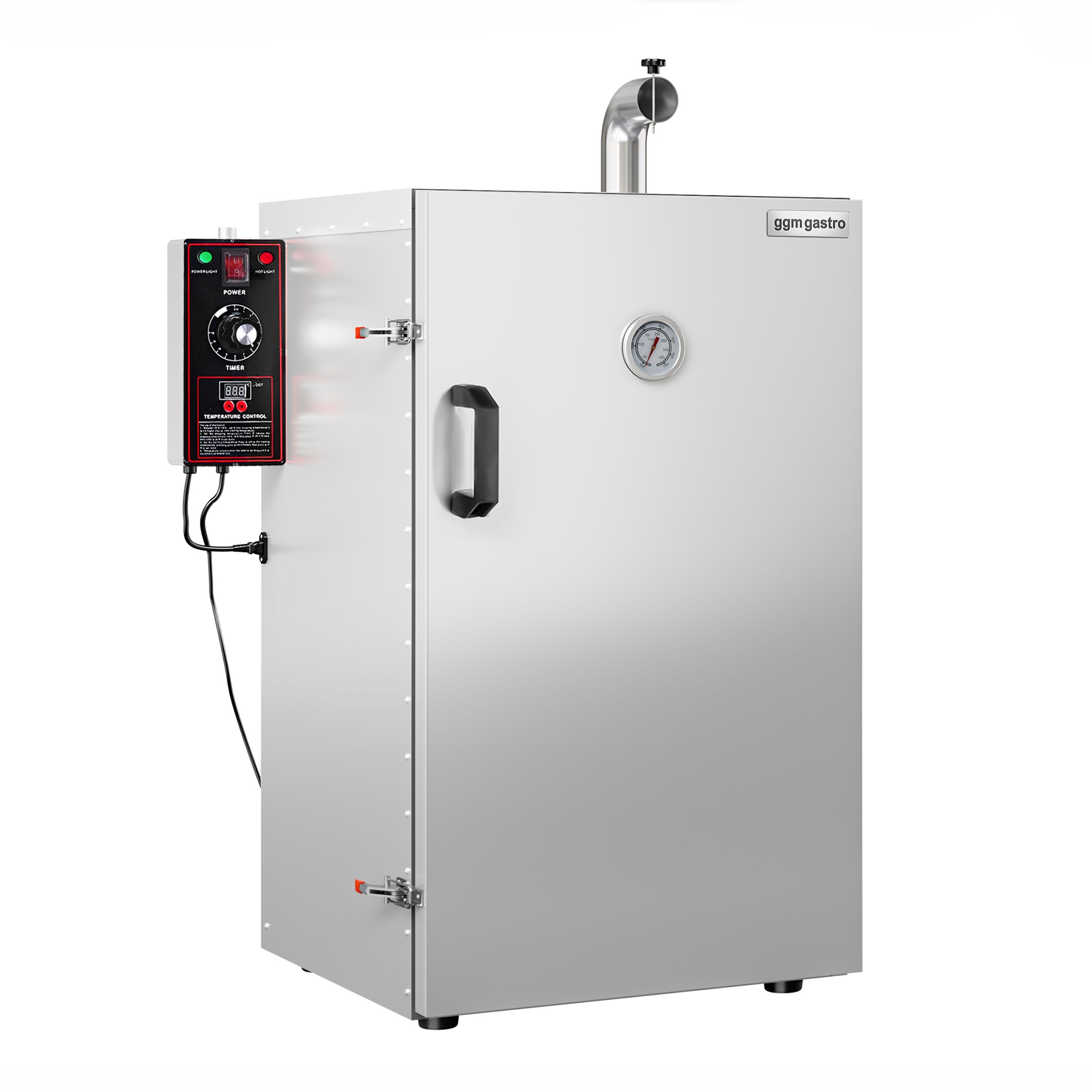 Compact Fumoir électrique professionnel - Commande électronique - avec 4 grilles - 500x450mm