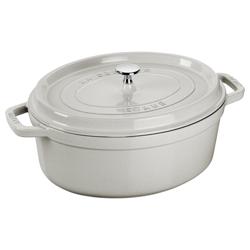 STAUB | LA COCOTTE - Cocotte - ovale - 230mm - Ghisa - Tartufo bianco