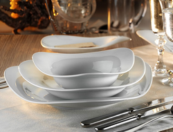 (6 pièces) Assiette creuse - 25 cm        