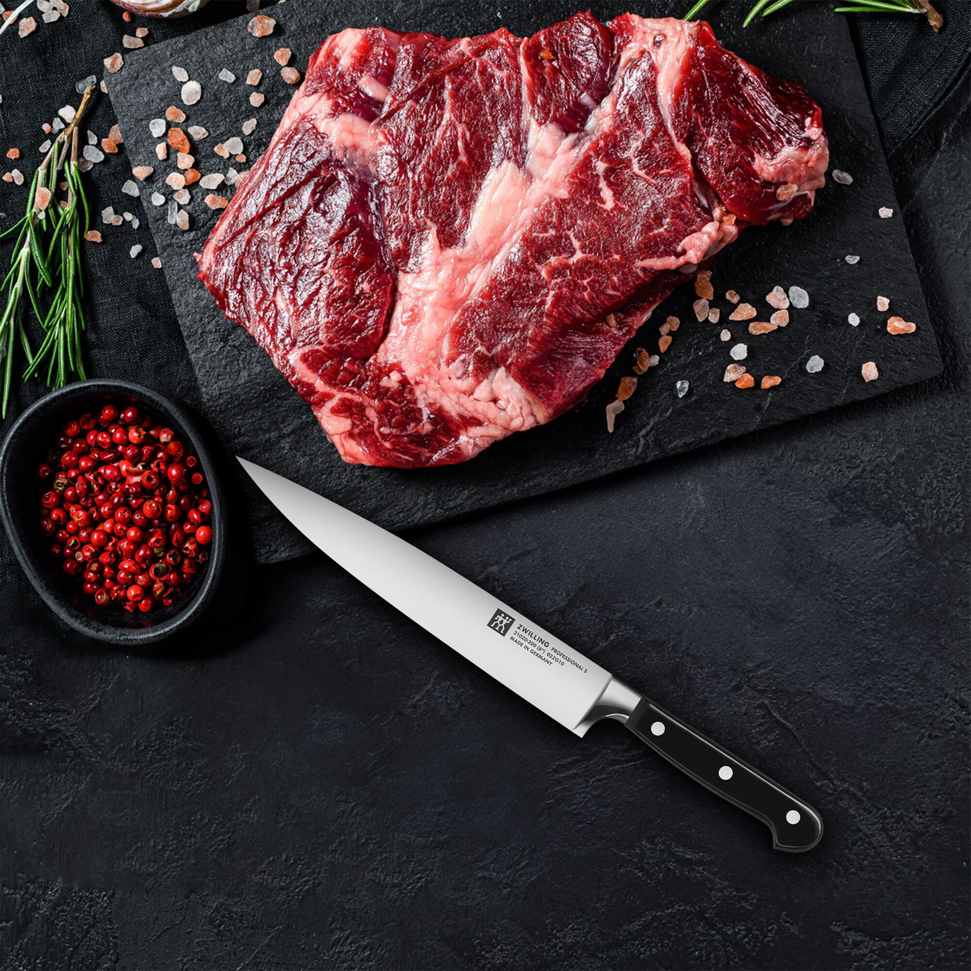 ZWILLING | PROFESSIONAL S - Couteau à viande - Lame: 200mm