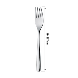 (12 Peças) Garfo de mesa Aleria - 20,7 cm