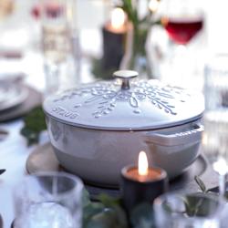 STAUB | LA COCOTTE - La Marmite - Ø 240mm - Gietijzer - Witte truffel