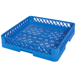 (6 pezzi) Cestello base 1/1 - 500x500mm - Blu