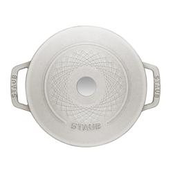 STAUB | LA COCOTTE - Kookpot - Ø 240mm - Gietijzer - Witte truffel
