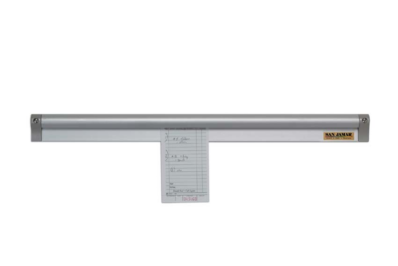 Barre porte-bons de commande restaurant en aluminium - 101,7 cm