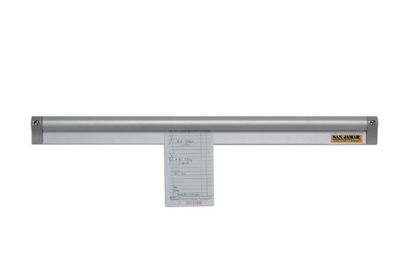 Receipt rail made of aluminium - 101.7 cm | Note holder | Clip rail | Receipt rail | Note rail