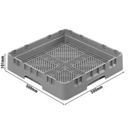 CAMBRO | CAMRACK® Корзина для столовых приборов - 8 отделений - мягкая серая