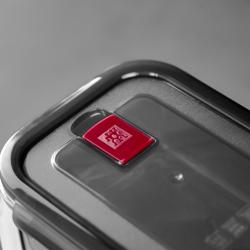 ZWILLING | GUSTO - Правоъгълен стъклен буркан - прозрачен - 0,6 литра