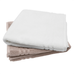 (10 stuks) Oslo Badmat - 500x700mm - Taupe	 