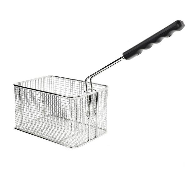 Frituurmand - 160x220x(H)130mm - met hittebestendige handgreep | RVS - passend voor EFK4 & EFK4+4