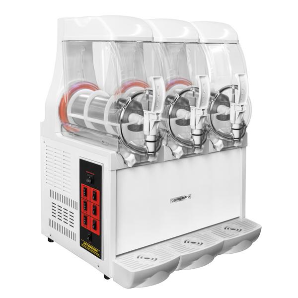 Slush Makinesi - 3 x 10 Litre - 950 Watt - Beyaz