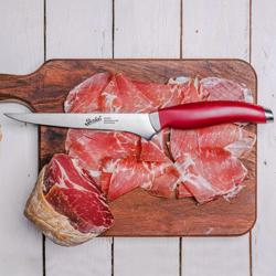 BERKEL | Teknica Professional Boning Knife – Red Resin Handle – 160 mm Blade – 3 mm Steel