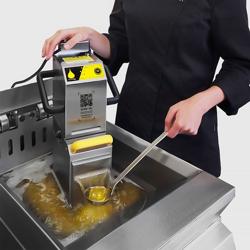 VITO | Przenośny filtr do oleju do smażenia – 100 litrów/minutę – do frytkownic o pojemności od 20 litrów